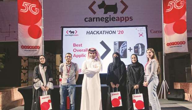 u201cTappedu201d is the name of the winning app developed by CMU-Q students.