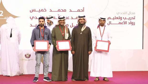 Winners of the various competitions were given prizes during the forum.