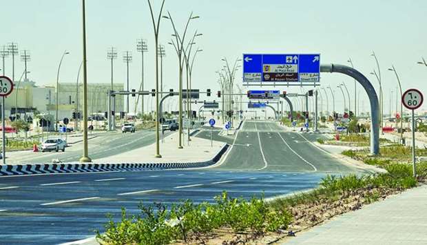 Roads to Al Rayyan Stadium