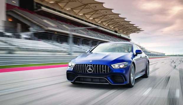 The new Mercedes-AMG GT 4-Door model combines high everyday comfort with diverse individualisation options and the latest sports car engineering.