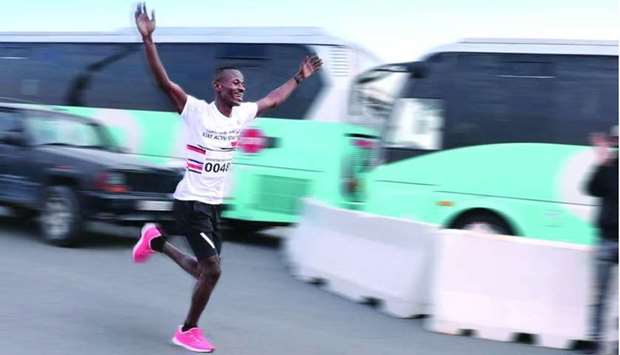 Mowasalat (Karwa) holds marathon as part of the National Sport Day celebration.