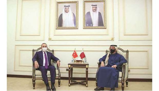 During the meeting, they reviewed the bilateral co-operation, the developments in the region especially in Libya and Syria, and issues of joint interest.
