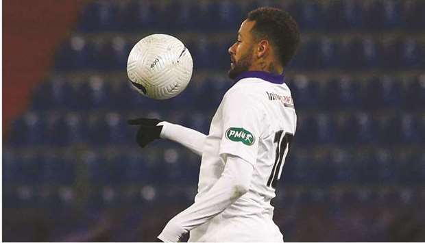 Neymar will be missing from PSGu2019s glamour clash with Barcelona because of an injury.