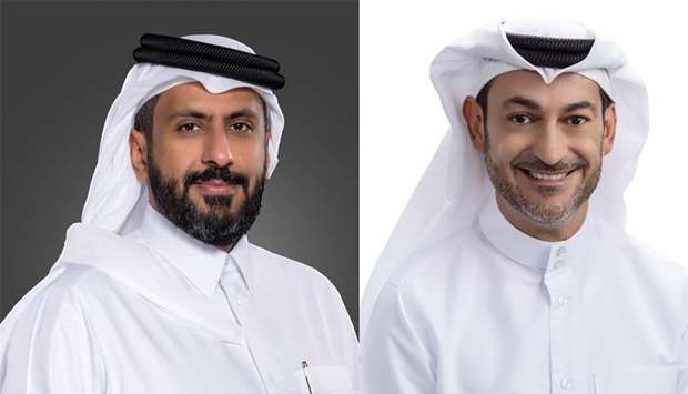 Ooredoo chairman HE Sheikh Faisal bin Thani al-Thani, and managing director Aziz Aluthman Fakhroo.