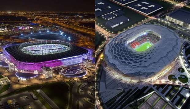 Ahmad Bin Ali stadium and Education City stadium