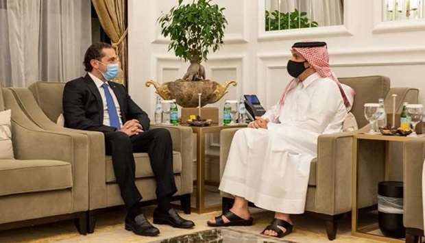 FM meets Lebanese PM-designaternrn