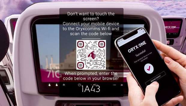Qatar Airways will soon become the first global airline to offer passengers u2018100% Zero-Touch technologyu2019 for its ,award-winning, Oryx One in-flight entertainment system across the A350 fleet as part of the airlineu2019s latest Covid-19 safety measures.