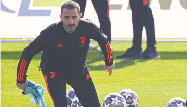 The opening show aired on Monday featuring Juventus' Italian defender Leonardo Bonucci (AFP)