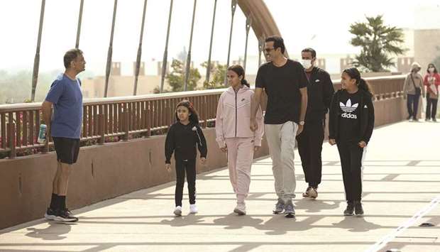 His Highness the Amir Sheikh Tamim bin Hamad al-Thani was on a walk with his family to Al Bidda Park on Qatar National Sport Day when Satish Mehra, a Qatar resident, had a chance encounter with the Amir. 