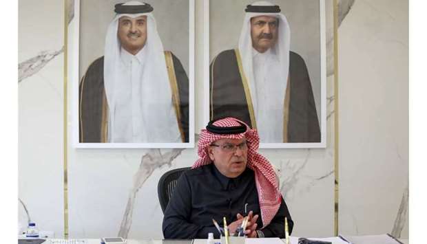 HE Chairman of Qatar's Gaza Reconstruction Committee Ambassador Mohammed Al Emadi