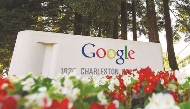 The Google signage is displayed in front of the companyu2019s headquarters in Mountain View, California. At a hearing in San Jose, California, US District Judge Lucy Koh said sheu2019s u201cdisturbedu201d by Googleu2019s data collection practices as described in a class-action lawsuit that says the companyu2019s private browsing promises is a u201cruse.u201d
