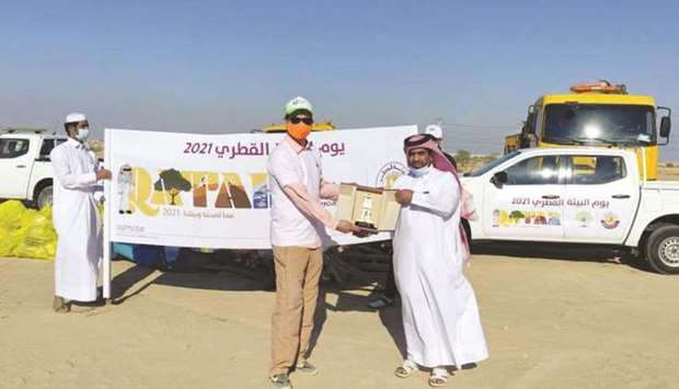 All the garbage and refuse materials were removed with the participation and support of some civil society organisations.