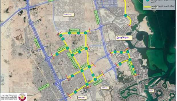 The project features the designing of 39km of roads and 25 junctions; some of them are grade separation junctions.