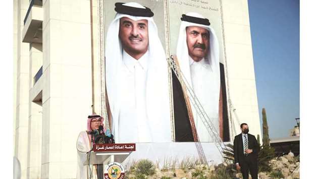 Qatar Committee for Reconstruction of Gaza opened its new headquarters in Gaza. 