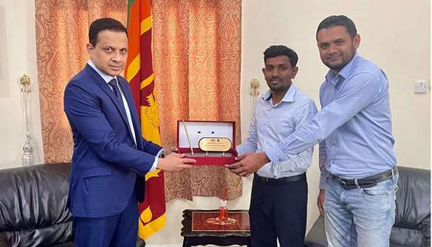Puttalam Zahirians Football Club executive committee representatives recently welcomed Mohamed Mafaz