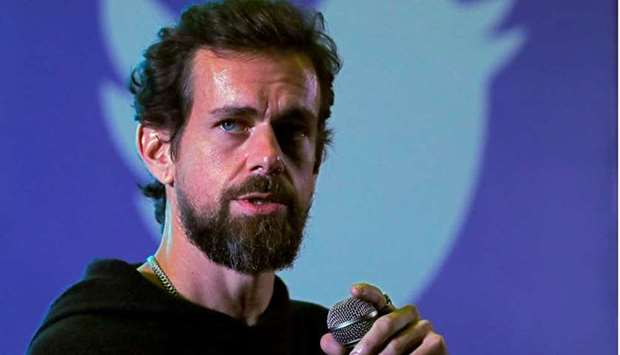 Twitter CEO Jack Dorsey addresses students during a town hall at the Indian Institute of Technology (IIT) in New Delhi, India, November 12, 2018. REUTERS