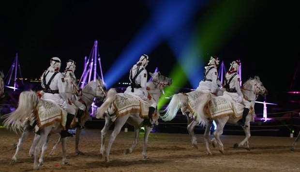 Katara international Arabian horse festival comes to a spectacular end