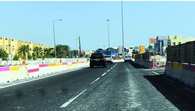 The Nuaija Intersection will be opened in April, and Al Ali Intersection in July.