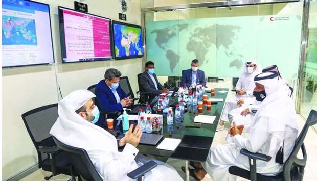 During the meeting, officials discussed the preparations for any tasks to be assigned by the health authorities, as well as the strict enforcement of preventive measures for the coming period in order to prevent the spread of the disease, under the supervision of the Supreme Committee for Crisis Management.