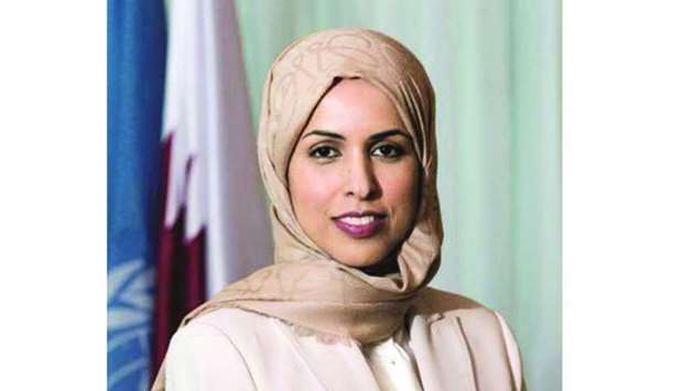 HE the Permanent Representative of the State of Qatar to the United Nations Ambassador Sheikha Alya