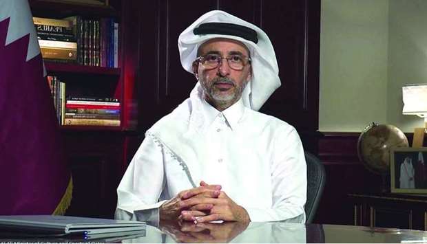 HE the Minister of Culture and Sports Salah bin Ghanim bin Nasser al-Ali