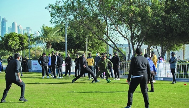 Huawei took part in NSD activities organised by the MCIT at Al Bidda Park.