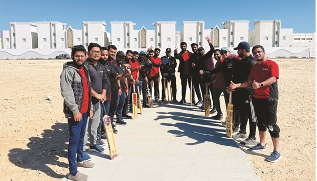 The event featured a friendly cricket match between the Reds and Blacks under the Qatar USVA Fitness Club.