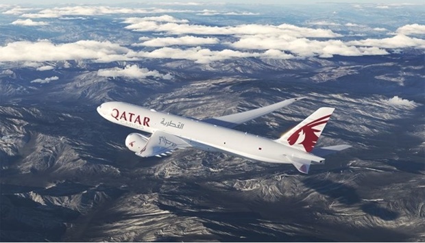 Qatar Airways on Monday announced a new order for GE9X engines as part of its global launch order of up to 50 Boeing 777-8 Freighters.