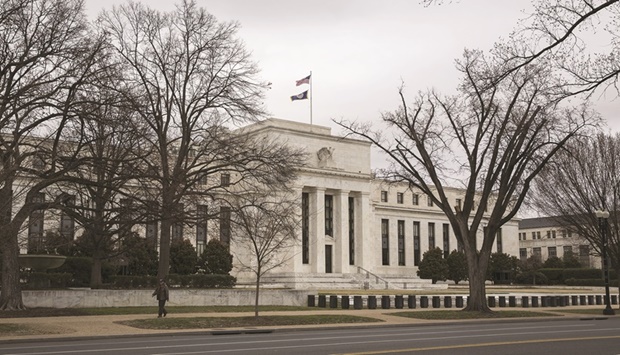 The US Federal Reserve building in Washington, DC. The Fed faces a growing risk of making a policy mistake, tipping the economy into a recession, as it confronts decades-high inflation thatu2019s proving more persistent and broad-based than policy makers expected.