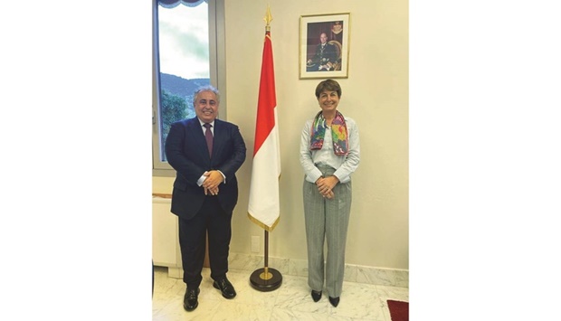 During the meeting, bilateral co-operation relations between the two countries were reviewed.