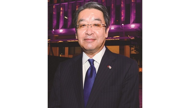 Japanese ambassador Satoshi Maeda