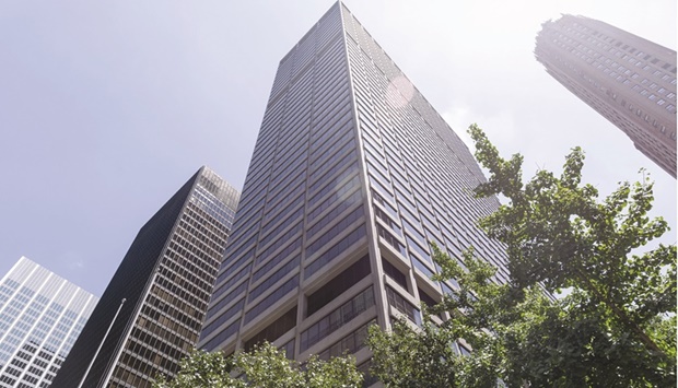 Blackstone Group headquarters in New York. The biggest private equity firms generated record profits from selling investments as markets charged ahead in 2021. Blackstone, Apollo Global Management and Carlyle Group collectively sold out of almost $150bn in deals, double that of the prior year.