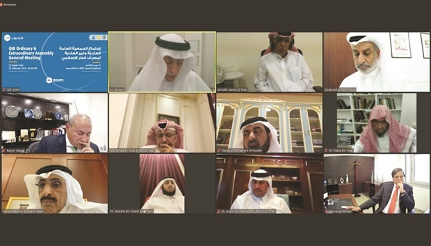 QIB ordinary and extraordinary general assembly meeting.