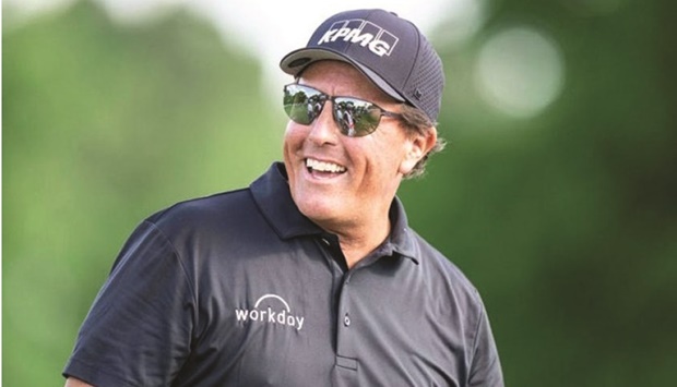 Phil Mickelson of the US.