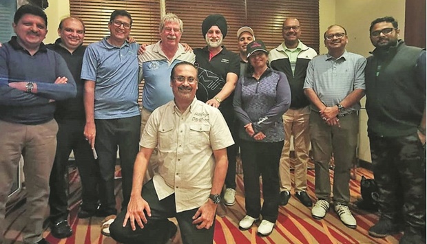 Clark White, Khalid Ansari, Bhupendra Jain and Chandrashekhar Angadi blew the competition away with a net team score of 99 recently at the Qatar Golf Lovers (QGL) 207th tournament held at the Doha Golf Club.