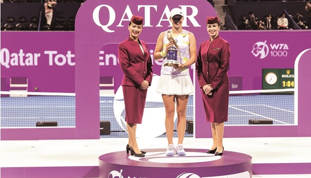 Qatar Airways and QDF congratulate Iga Swiatek for her impressive victory in the final of the Qatar TotalEnergies Open 2022.