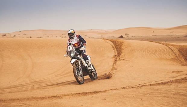 The UAEu2019s Mohamed al-Balooshi holds an advantage of five points over Jordanu2019s Abdullah Abu Aishah in the FIM Bajas World Cup.