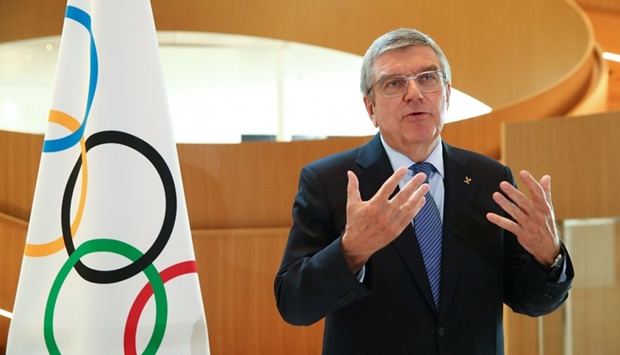 IOC president Thomas Bach