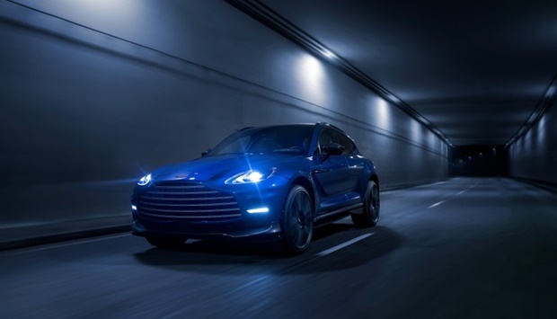 The new Aston Martin DBX707.