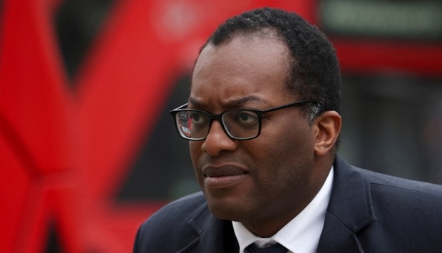British Business and Energy Secretary Kwasi Kwarteng arrives at the Cabinet Office in London, Britain, January 24, 2022. REUTERS