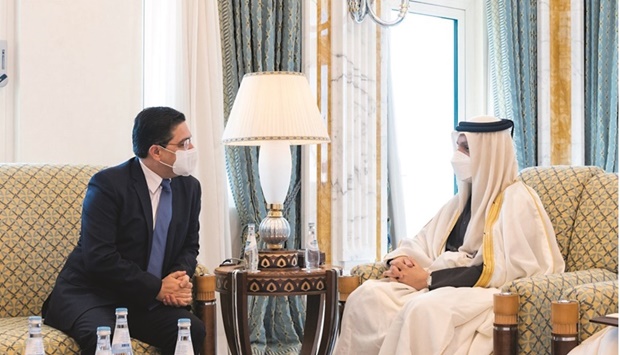 During the meeting, they reviewed bilateral relations, and issues of common interest.