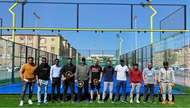 In conjunction with this occasion, Waseef launched its padel stadium in Mesaimeer Residences in the presence of a number of officials of Barwa Real Estate Group and Waseef Company.
