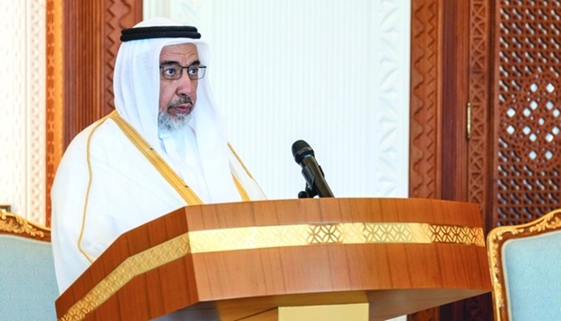 HE the Minister of Endowments (Awqaf) and Islamic Affairs Ghanem bin Shaheen al-Marri
