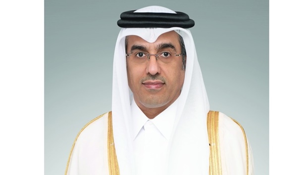 HE the Minister of Labour Dr Ali bin Smaikh al-Marri