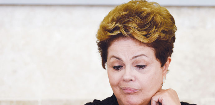 Brazilian President Dilma Rousseff: looks vulnerable in her bid for re-election