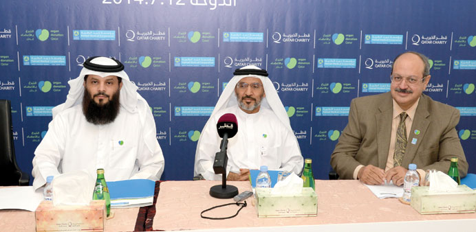 HMC and QC officials announce the partnership. PICTURE: Thajuddin