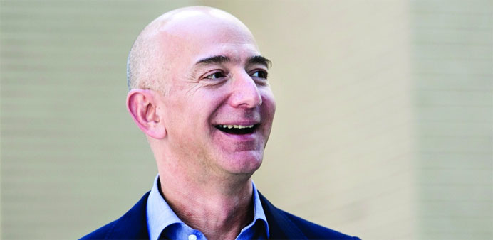 Bezos: Pouring cash.
