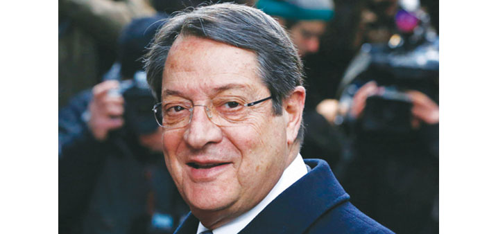 Cyprus President Nicos Anastasiades