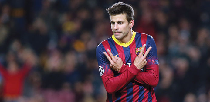 Gerard Pique signed with Barcelona up to the end of the 2018-19.
