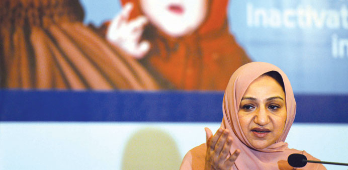 Pakistani State minister of National Health Services Regulation and Co-ordination Saira Afzal Tarar speaks during an event to launch the Inactivated P